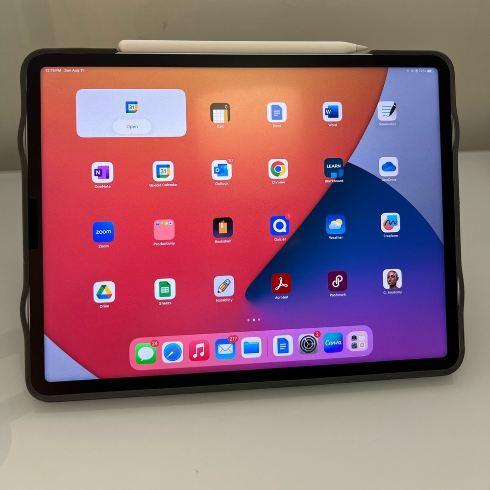 Apple iPad Pro + Accessories 5th Gen 256GB, Wi-Fi, 12.9 in - Silver